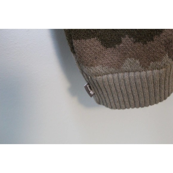 Cabela's Camo Windshear Lined Hunting Sweater Wool Blend Henley Men's 2XL H14293 - Picture 10 of 11